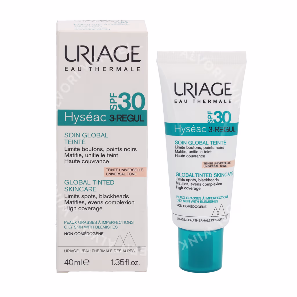 Uriage Uriage Hyseac 3-Regul Global Tinted Skin-Care SPF30 — foto 3