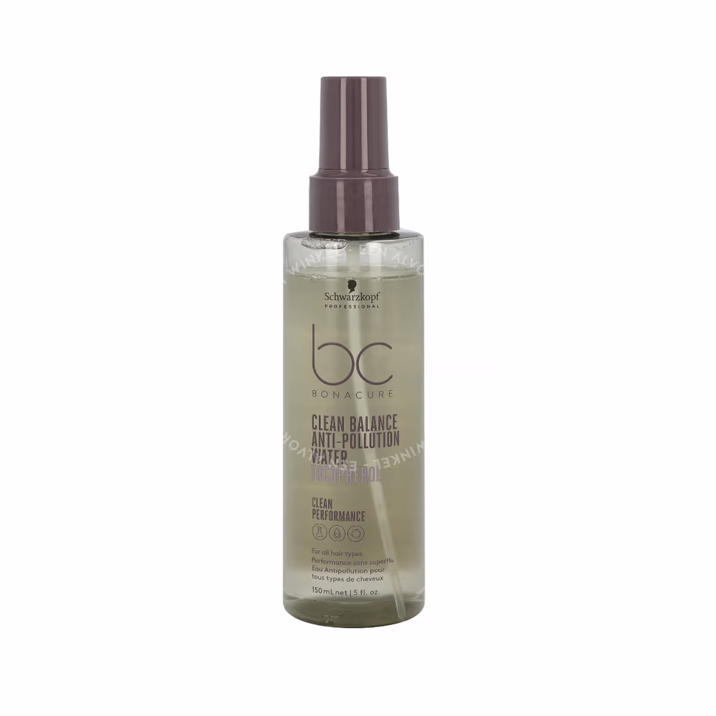 Schwarzkopf Schwarzkopf Bonacure Clean Balance Anti-Pollution Water Tocopherol/For All Hair Types