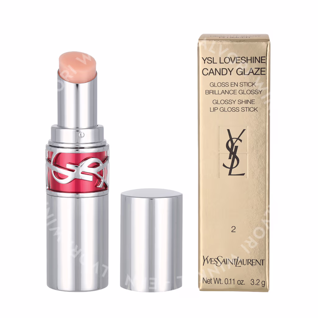 Yves Saint Laurent YSL Loveshine Candy Glaze Lipstick — #02 Healthy Glow Plumper — foto 3