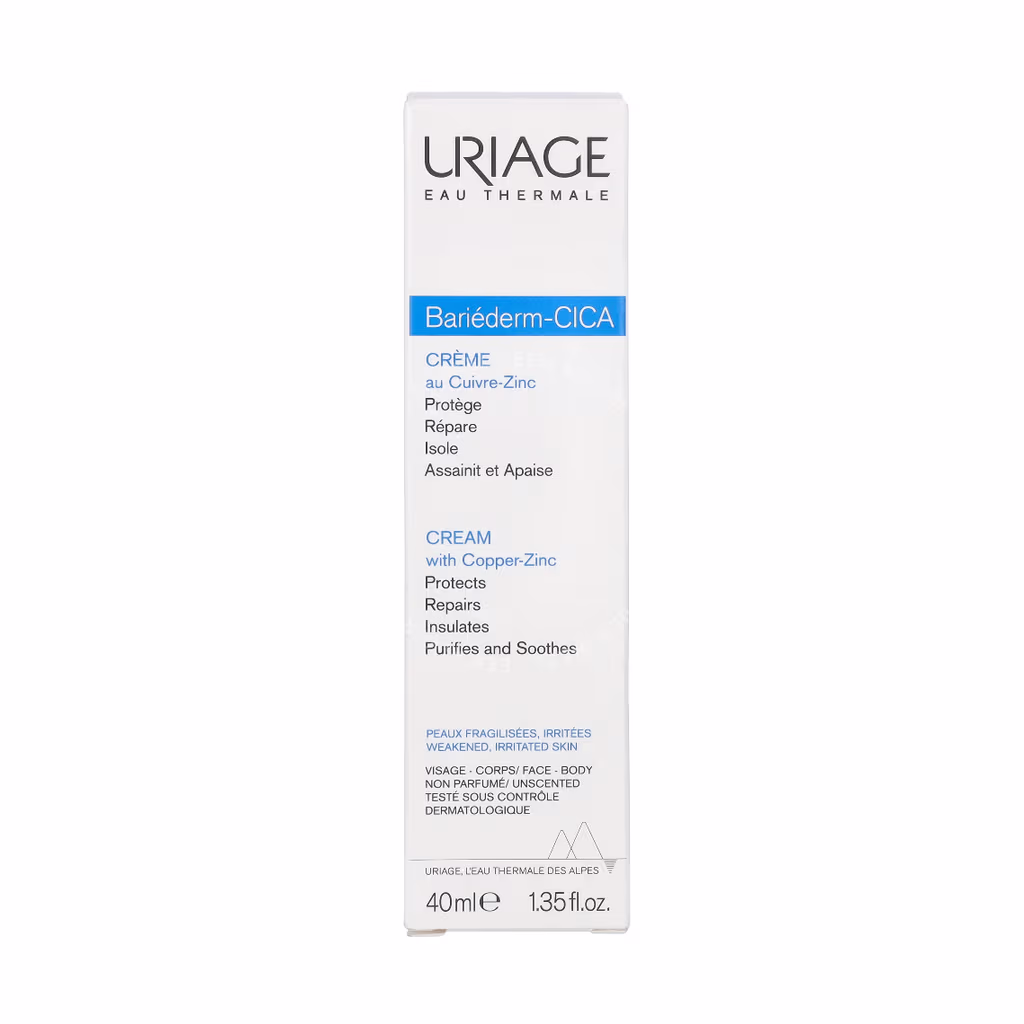 Uriage Uriage Bariederm Repairing Cica-Cream With Copper-Zinc — foto 2