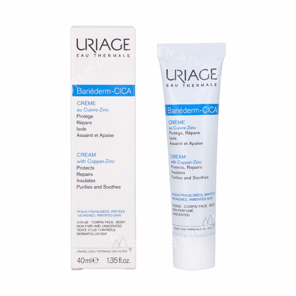 Uriage Uriage Bariederm Repairing Cica-Cream With Copper-Zinc — foto 3
