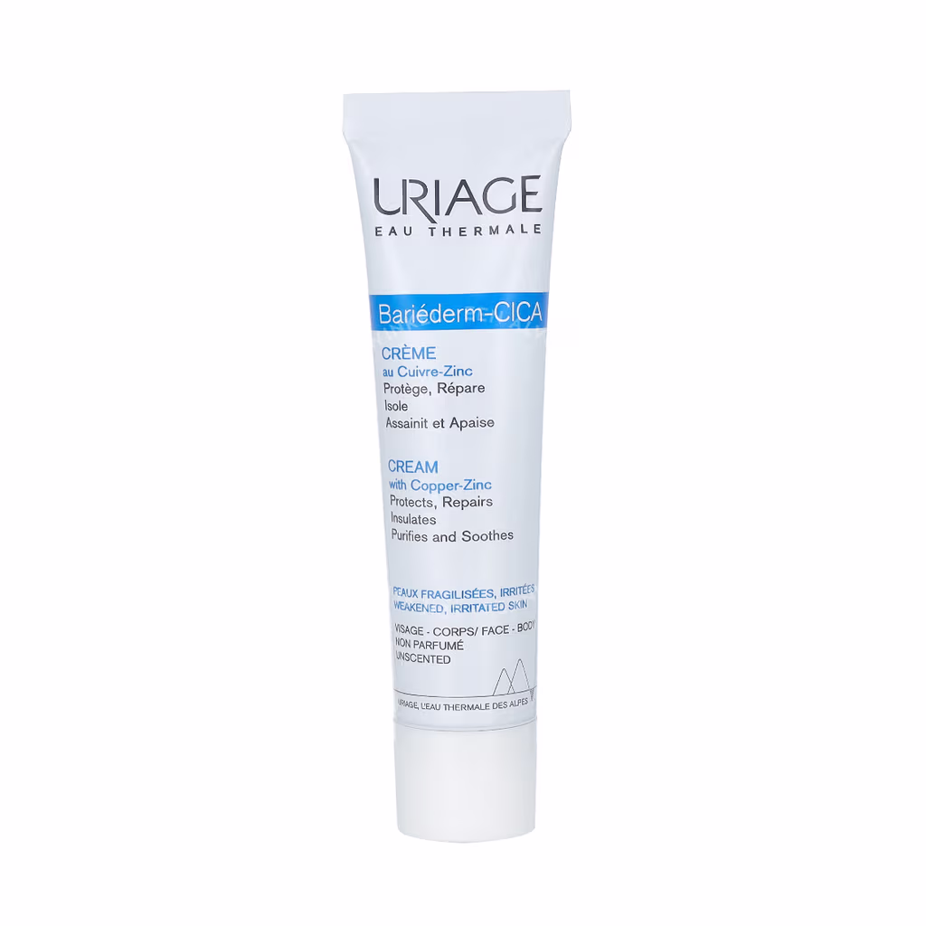 Uriage Uriage Bariederm Repairing Cica-Cream With Copper-Zinc