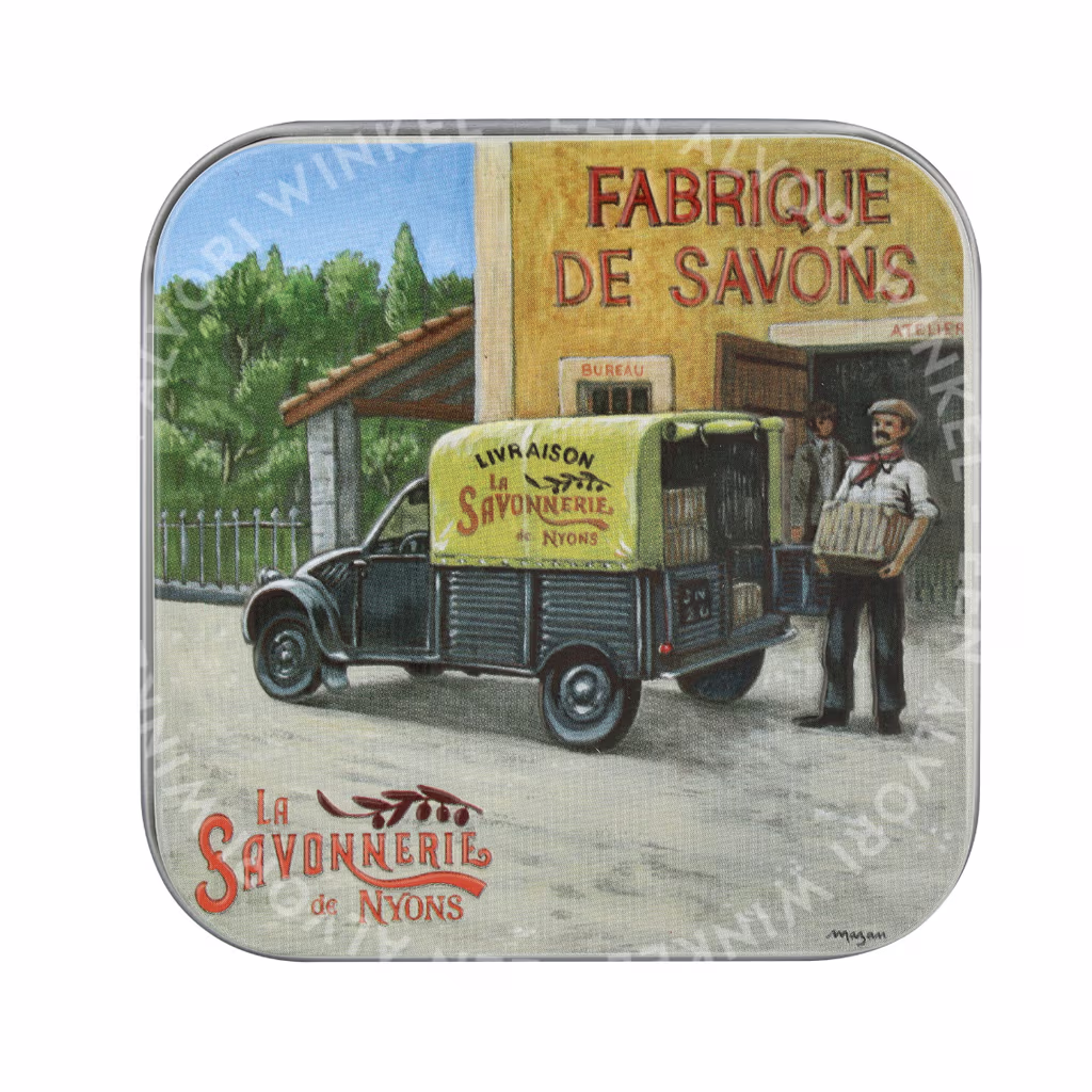 La Savonnerie De Nyons La Savonnerie De Nyons Soap Bar + Metal Box — Nineteen Thirties Lorry — foto 2