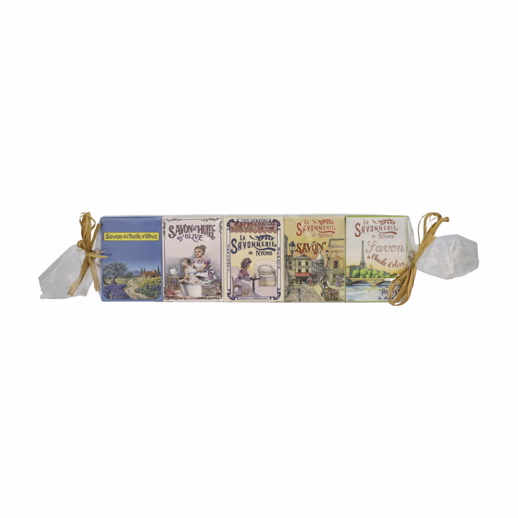 La Savonnerie De Nyons La Savonnerie De Nyons Soap Bar Set 5 Pcs - Paris