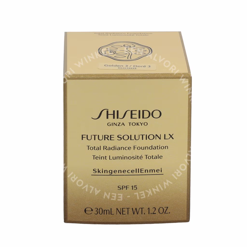 Shiseido Shiseido Future Solution LX Total Radiance Foundation SPF15 — Golden 3 — foto 2