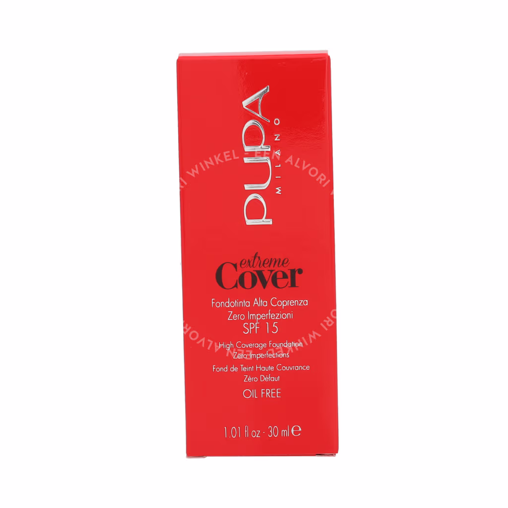 Pupa Milano Pupa Extreme Cover Foundation Oil Free SPF15 — #030 Light Sand — foto 2