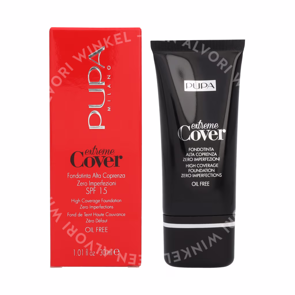 Pupa Milano Pupa Extreme Cover Foundation Oil Free SPF15 — #030 Light Sand — foto 3