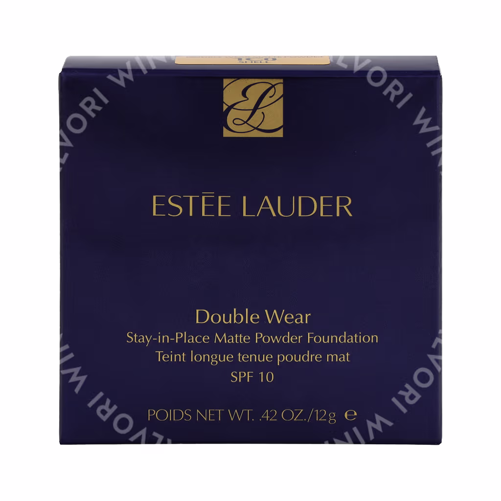 Estee Lauder E.Lauder Double Wear Stay-In-Place Matte Powder Foundation — #1C0 Shell — foto 2