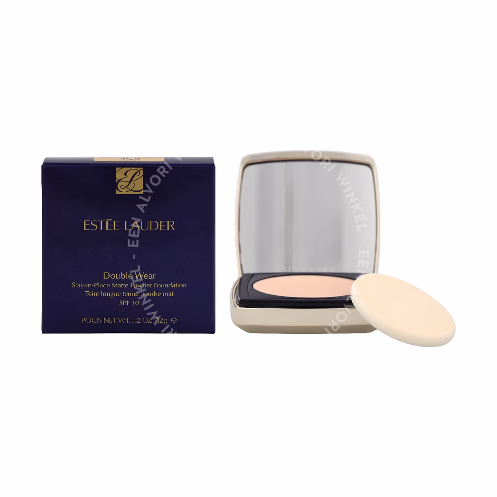 Estee Lauder E.Lauder Double Wear Stay-In-Place Matte Powder Foundation — #1C0 Shell — foto 3