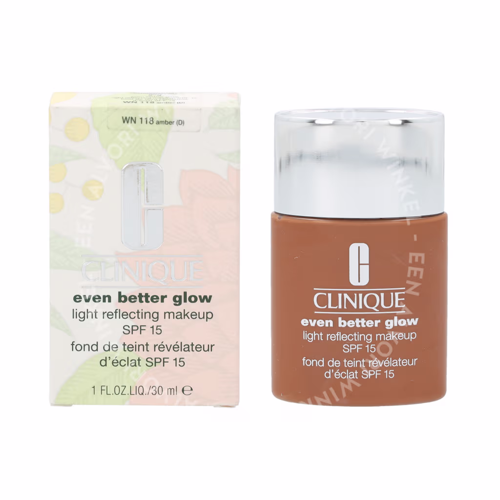 Clinique Clinique Even Better Glow Light Reflecting Makeup SPF15 — WN118 Amber — foto 3
