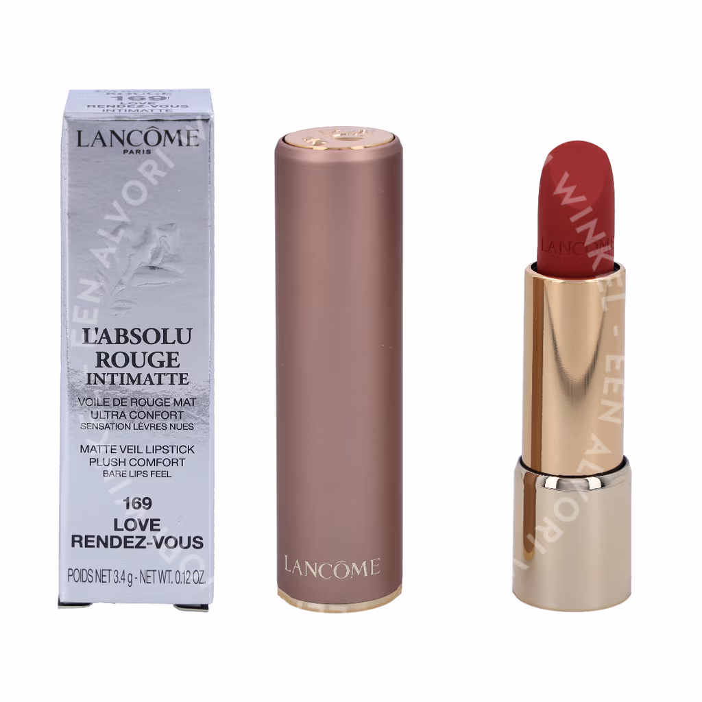 Lancome Lancome L'Absolu Rouge Intimatte Matte Veil Lipstick — #169 Love Rendez-Vous — foto 3