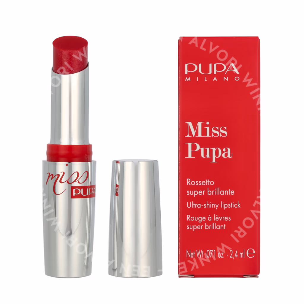 Pupa Milano Pupa Miss Pupa Lipstick — #500 Love Pearly Red — foto 3
