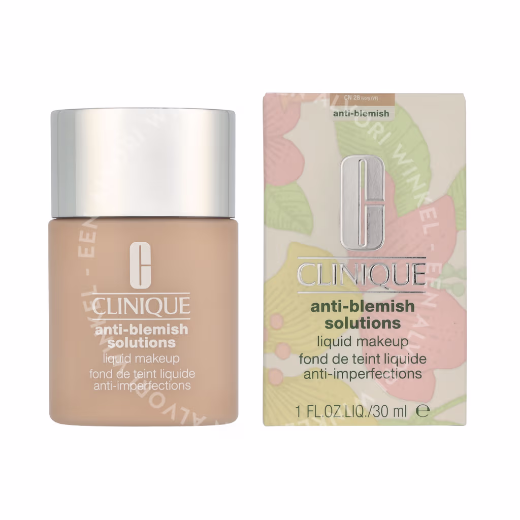 Clinique Clinique Anti-Blemish Solutions Liquid Make-Up — CN28 Fresh Ivory — foto 3