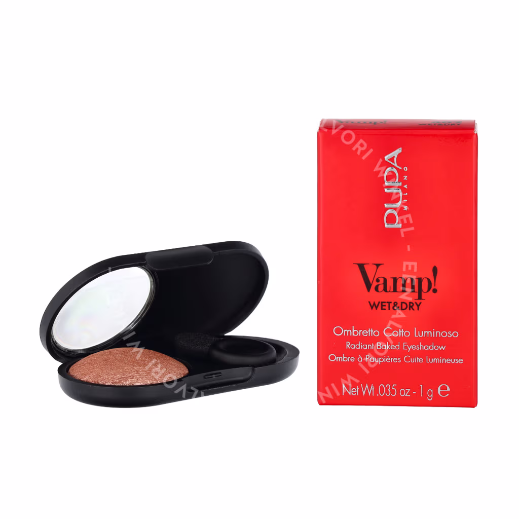 Pupa Milano Pupa Vamp! Wet & Dry Eyeshadow — #402 Rose Gold — foto 3