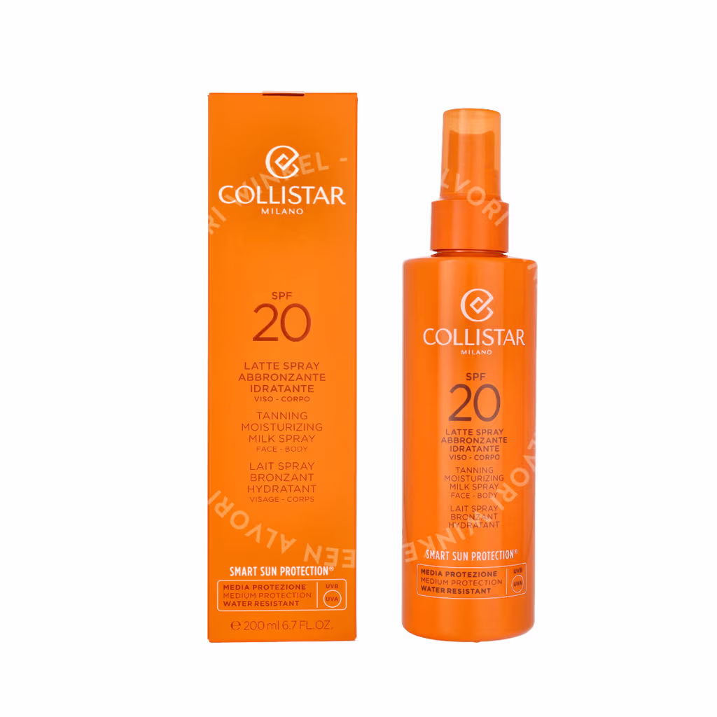 Collistar Collistar Tanning Moisturizing Milk Spray Face-Body SPF20 — foto 3