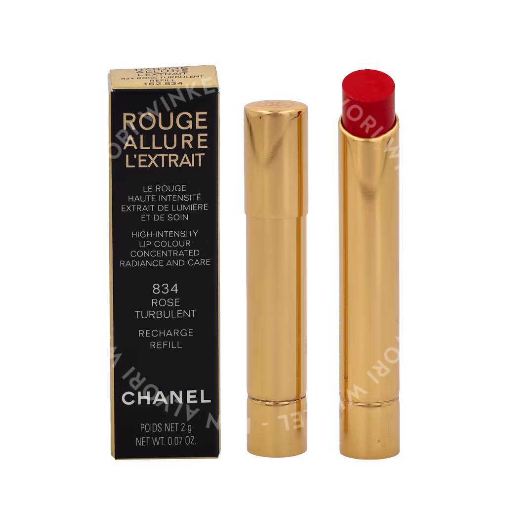 Chanel Chanel Rouge Allure L'Extrait High In. Lip Colour - Recharge — #834 Rose Turbulent — foto 3