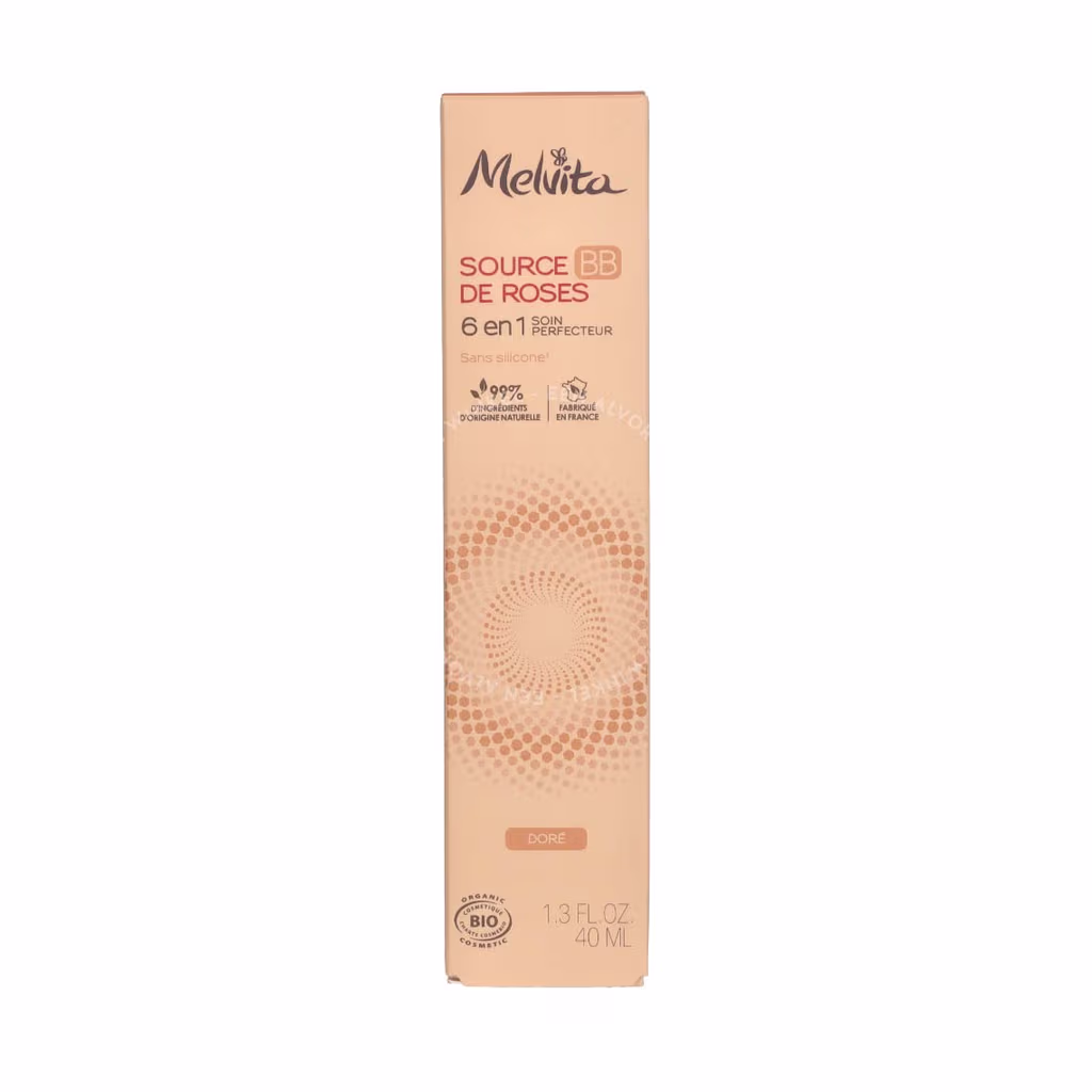 Melvita Melvita Source De Roses BB 6 in 1 Perfecting Care Cream Org. — Golden — foto 2