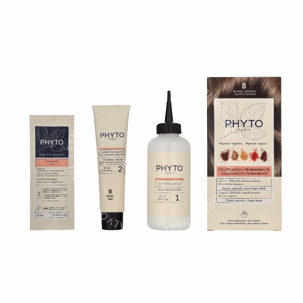 Phyto Phyto Phytocolor Permanent Color — #08 Light Blonde — foto 3
