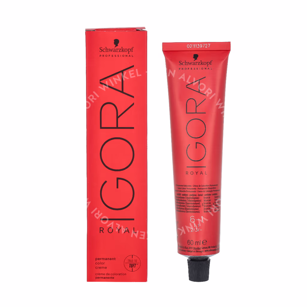 Schwarzkopf Schwarzkopf Igora Royal Permanent Color Creme — 6-1 — foto 3
