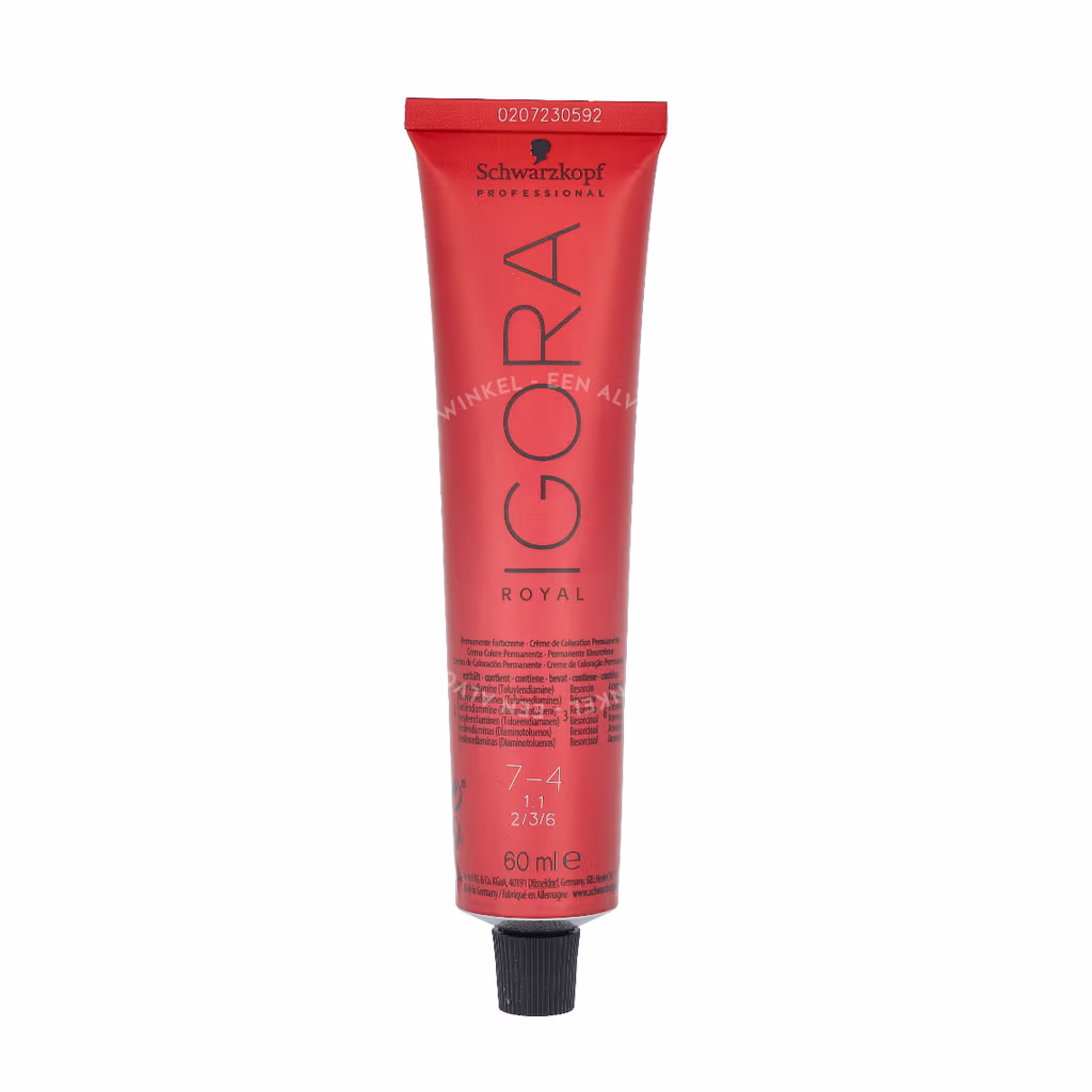 Schwarzkopf Schwarzkopf Igora Royal Permanent Color Creme — 7-4