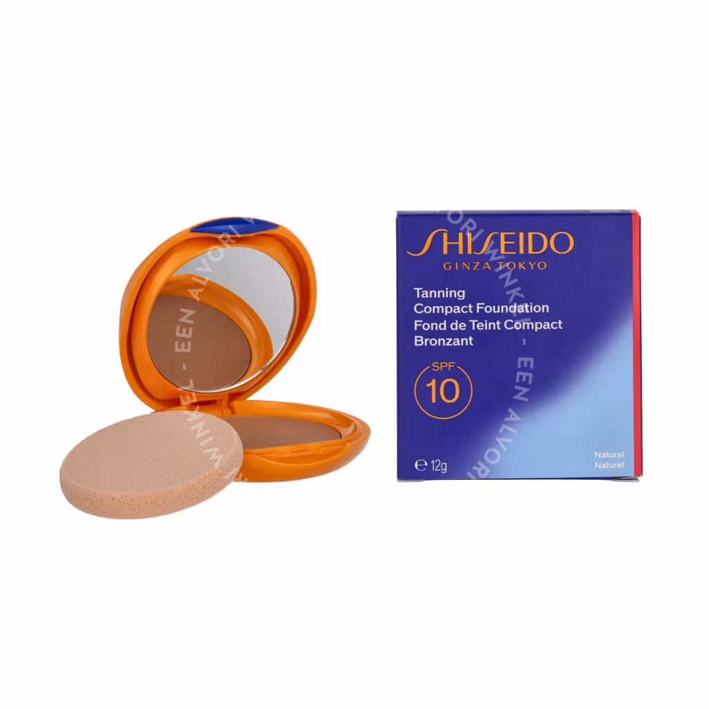 Shiseido Shiseido Tanning Compact Foundation SPF10 — Natural — foto 3