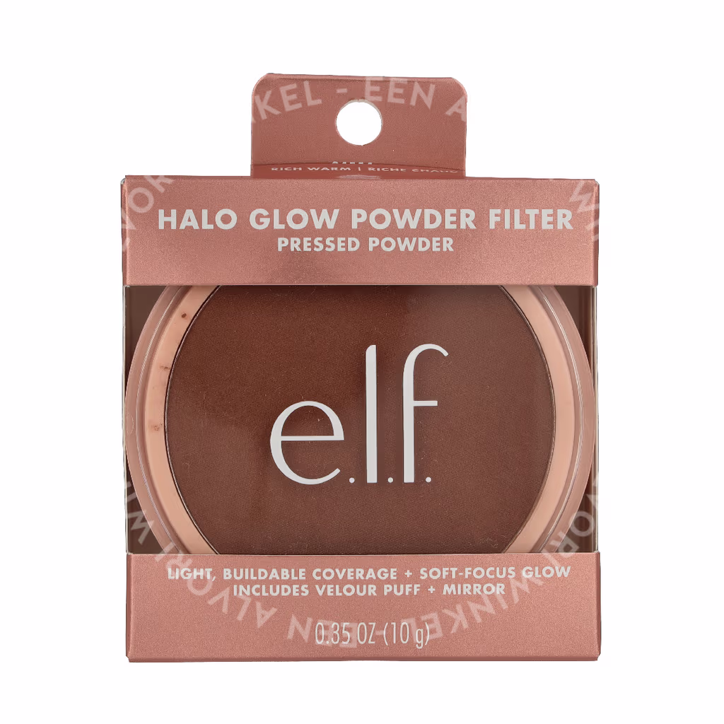 Elf Cosmetics Elf Halo Glow Powder Filter Pressed Power — Rich Warm — foto 2