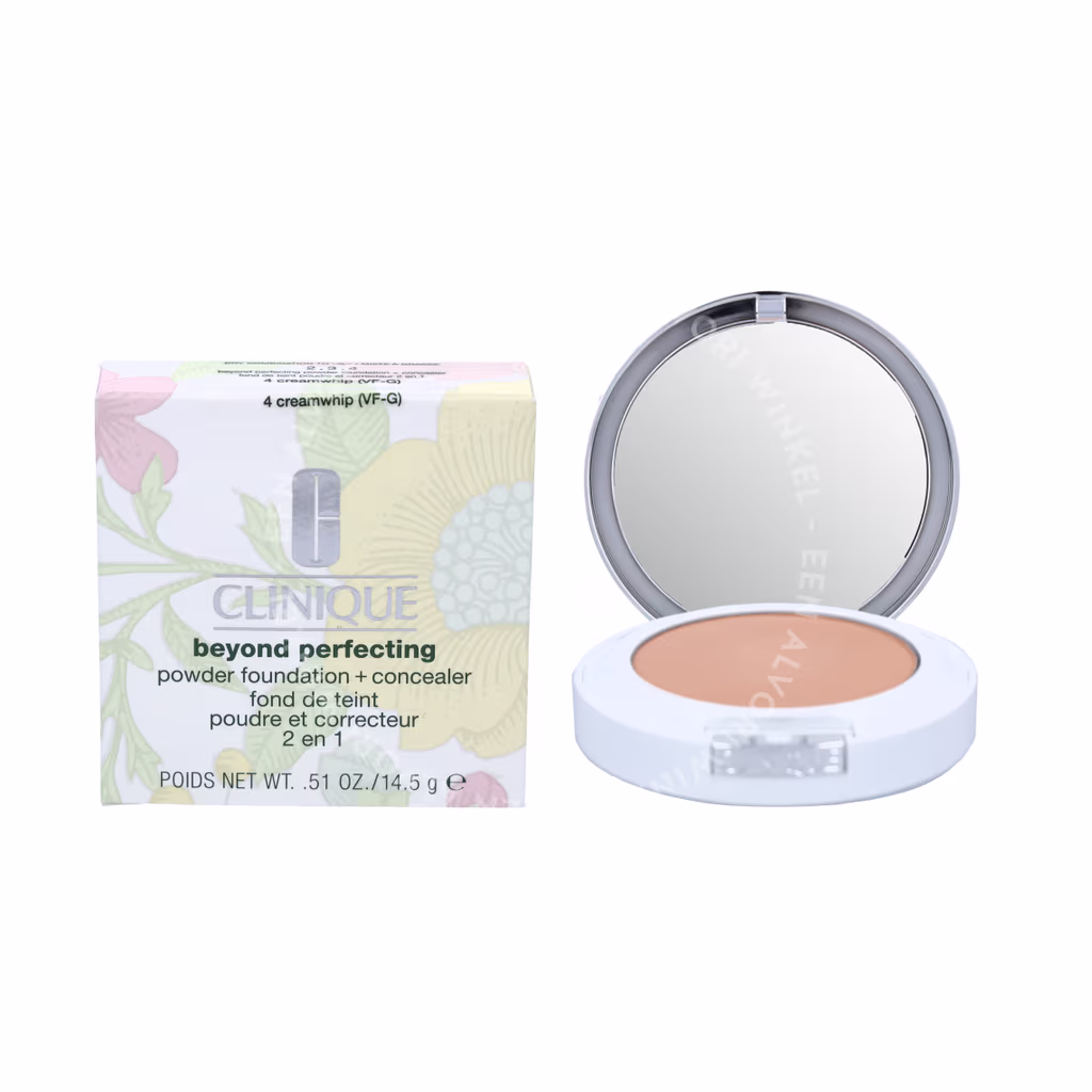 Clinique Clinique Beyond Perfecting Powder Foundation + Concealer — #4 Creamwhip — foto 3