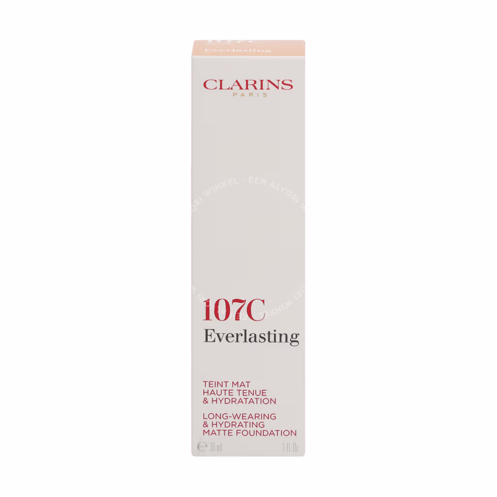 Clarins Clarins Everlasting Long-Wearing Hydrating Matte Foundation — #107C Beige — foto 2