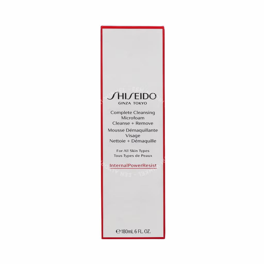 Shiseido Shiseido Complete Cleansing Microfoam — foto 2