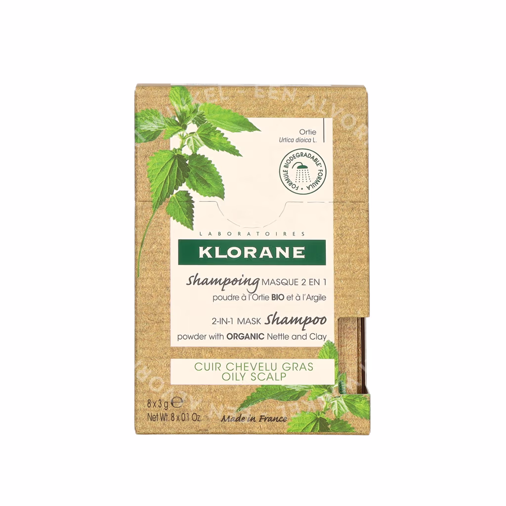 Klorane Klorane Nettle & Glay Powder Shampoo Mask — foto 2