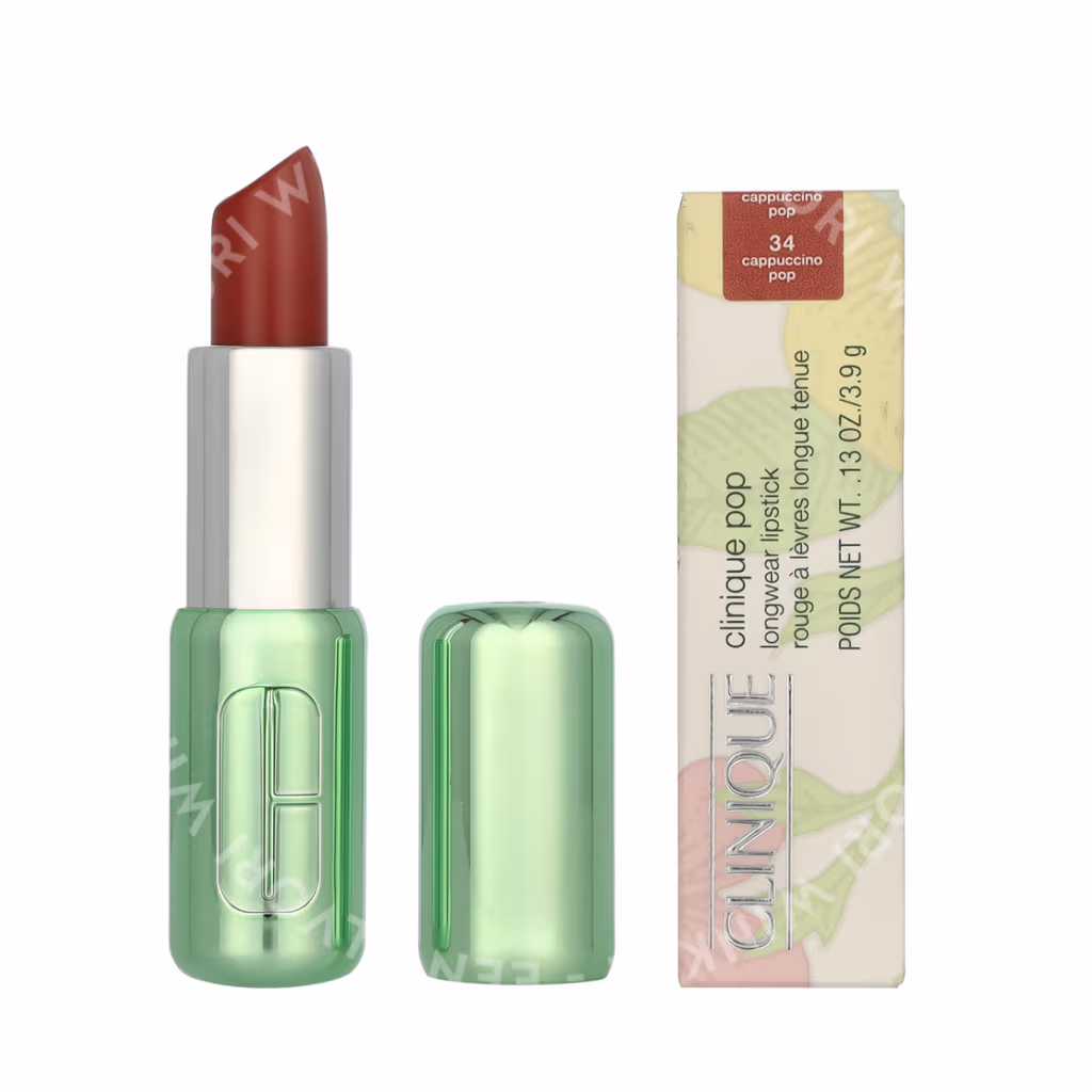 Clinique Clinique Pop Longwear Satin Lipstick — #16 Cappiccino Pop — foto 3