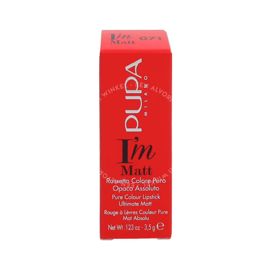 Pupa Milano Pupa I'm Matt Lipstick — #071 True Red Matt — foto 2