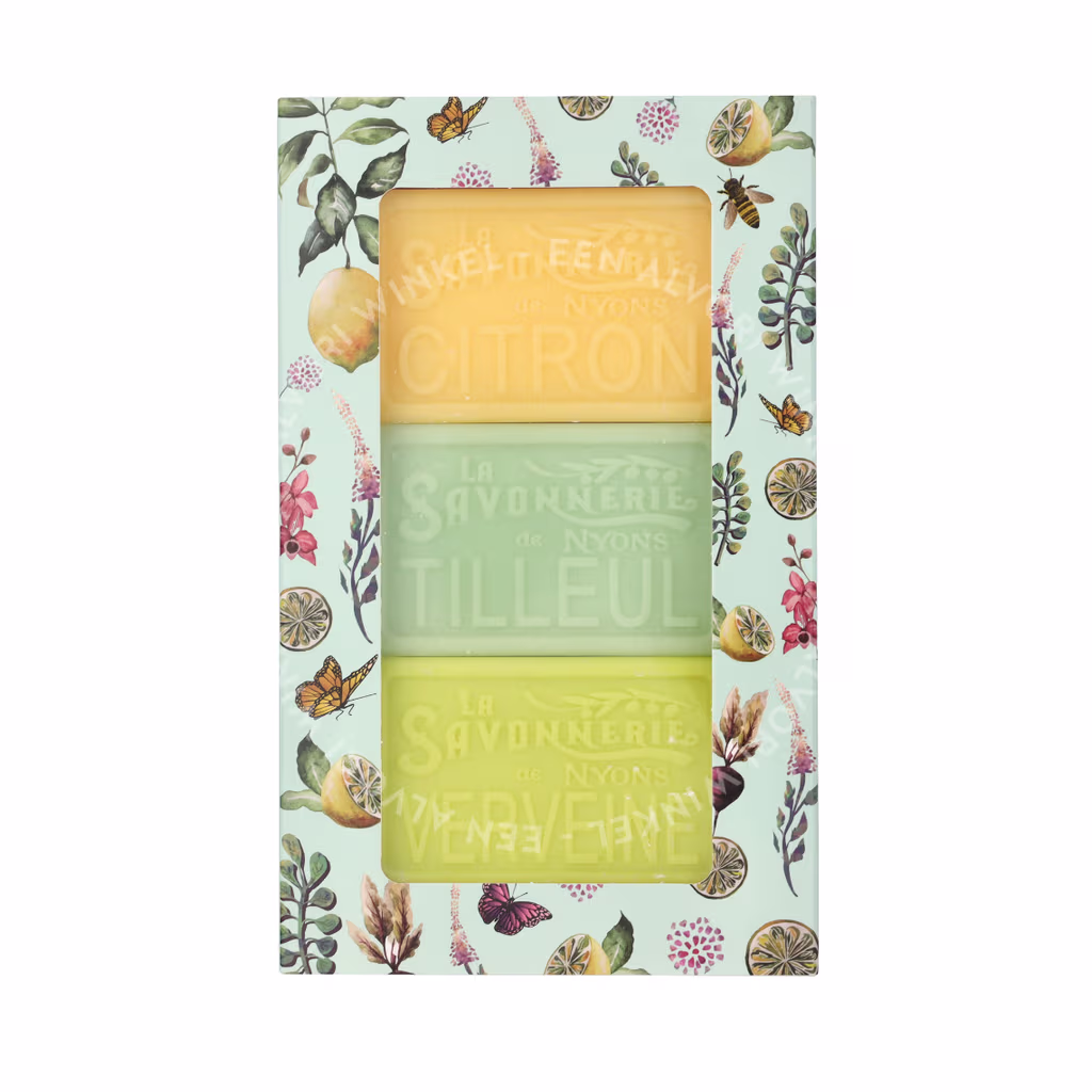 La Savonnerie De Nyons La Savonnerie De Nyons Soap Bar Set — 3x100gr Green — foto 2