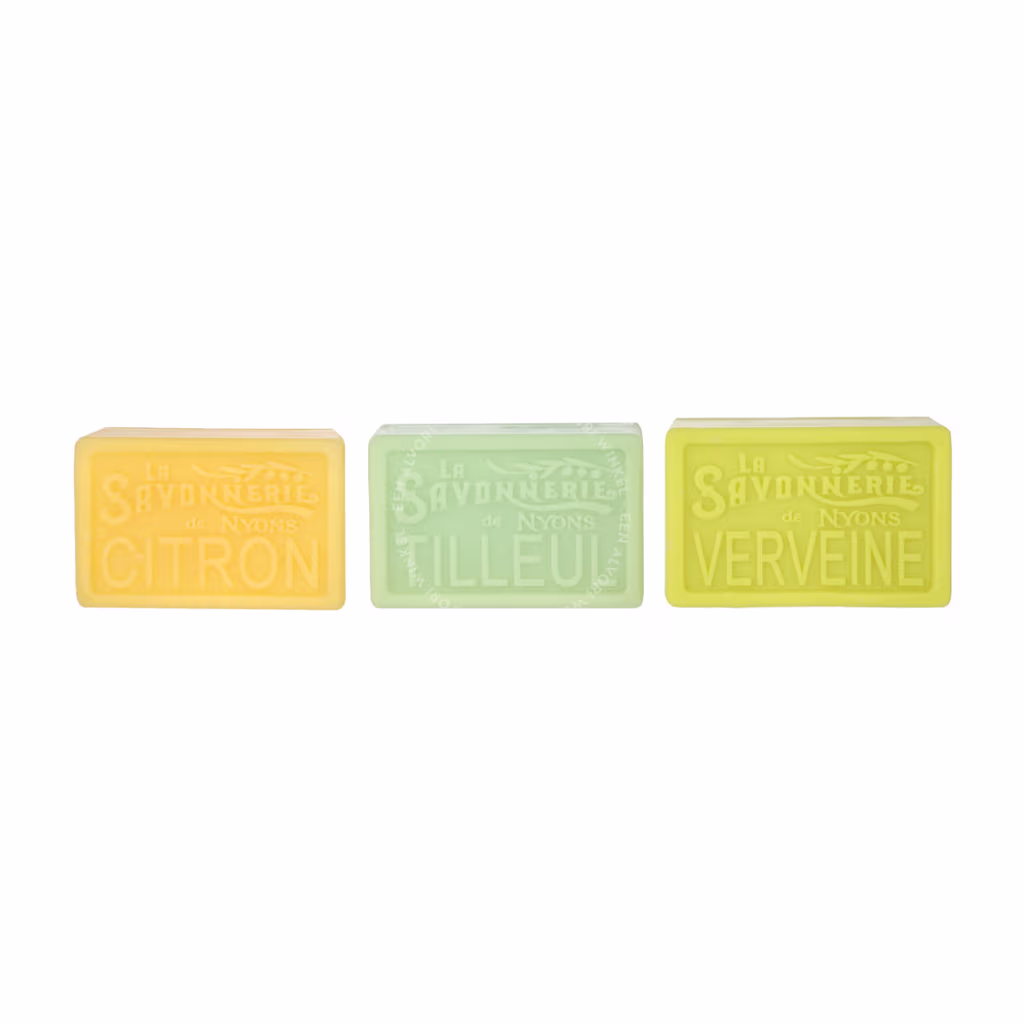 La Savonnerie De Nyons La Savonnerie De Nyons Soap Bar Set — 3x100gr Green