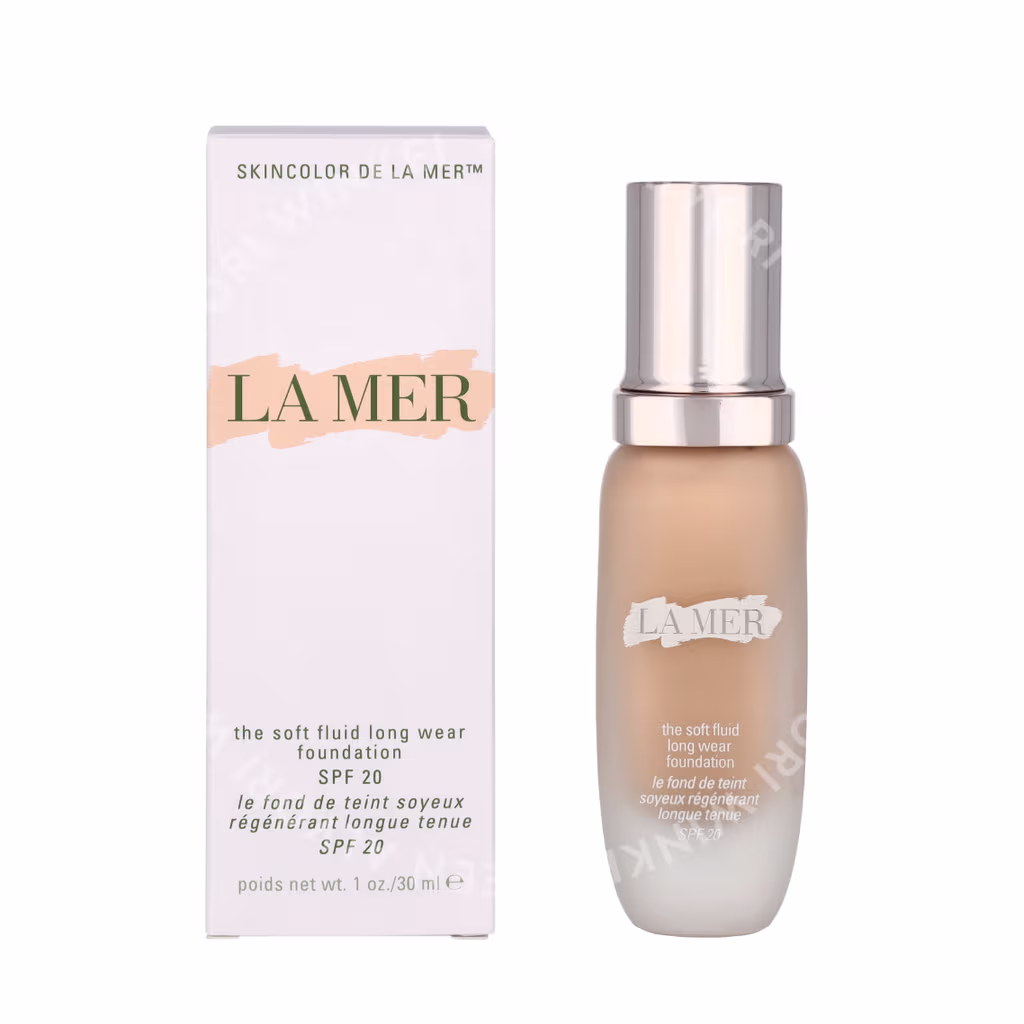 La Mer La Mer The Soft Fluid Long Wear Foundation SPF20 — #120 Ivory — foto 3