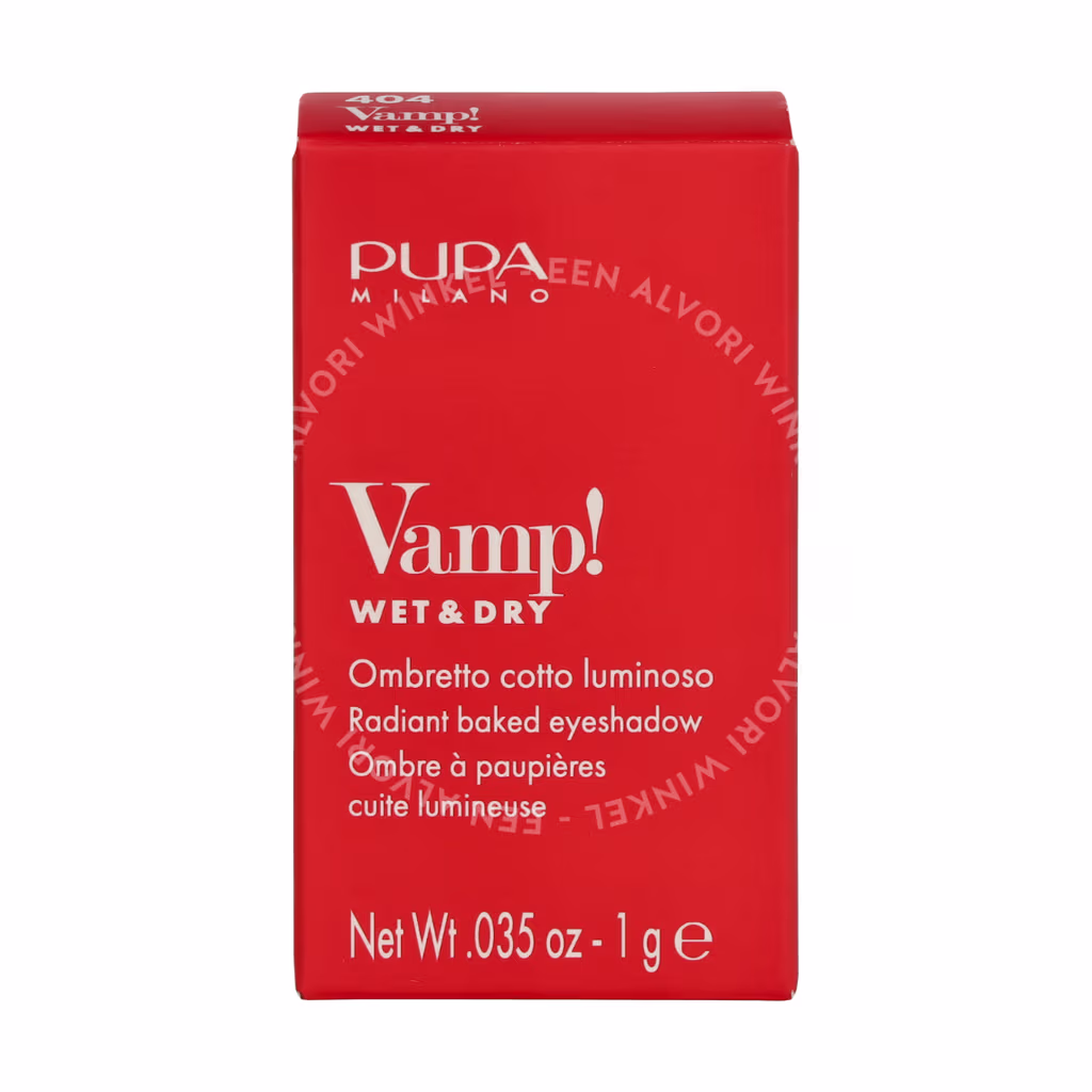 Pupa Milano Pupa Vamp! Wet & Dry Eyeshadow — #404 Cold Taupe — foto 2