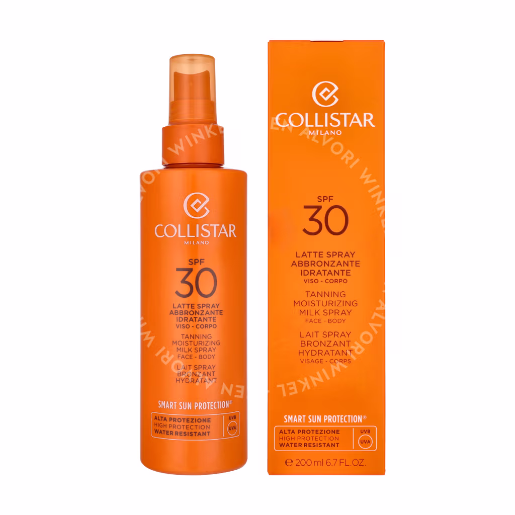 Collistar Collistar Tanning Moisturizing Milk Spray Face-Body SPF30 — foto 3