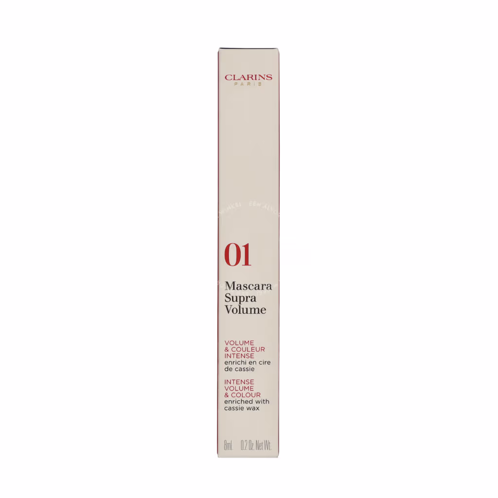 Clarins Clarins Supra Volume Mascara — #01 Intense Black — foto 2