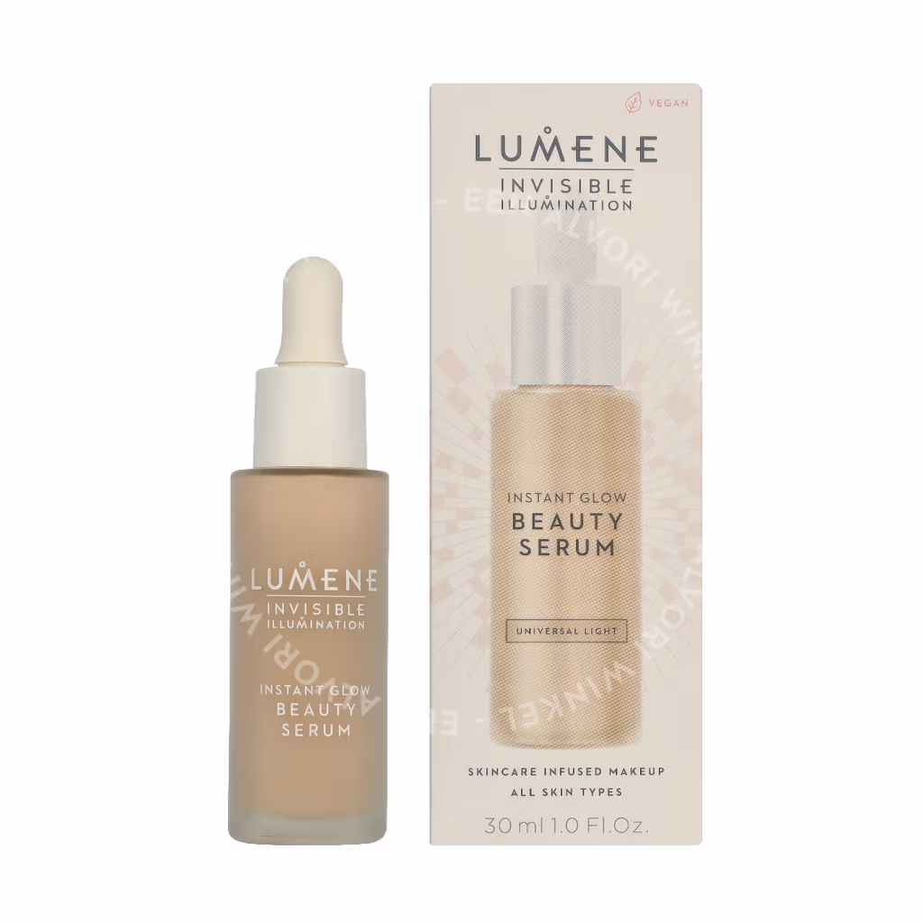 Lumene Lumene Invisible Illumination Instant Glow Beauty Serum — Universal Light — foto 3