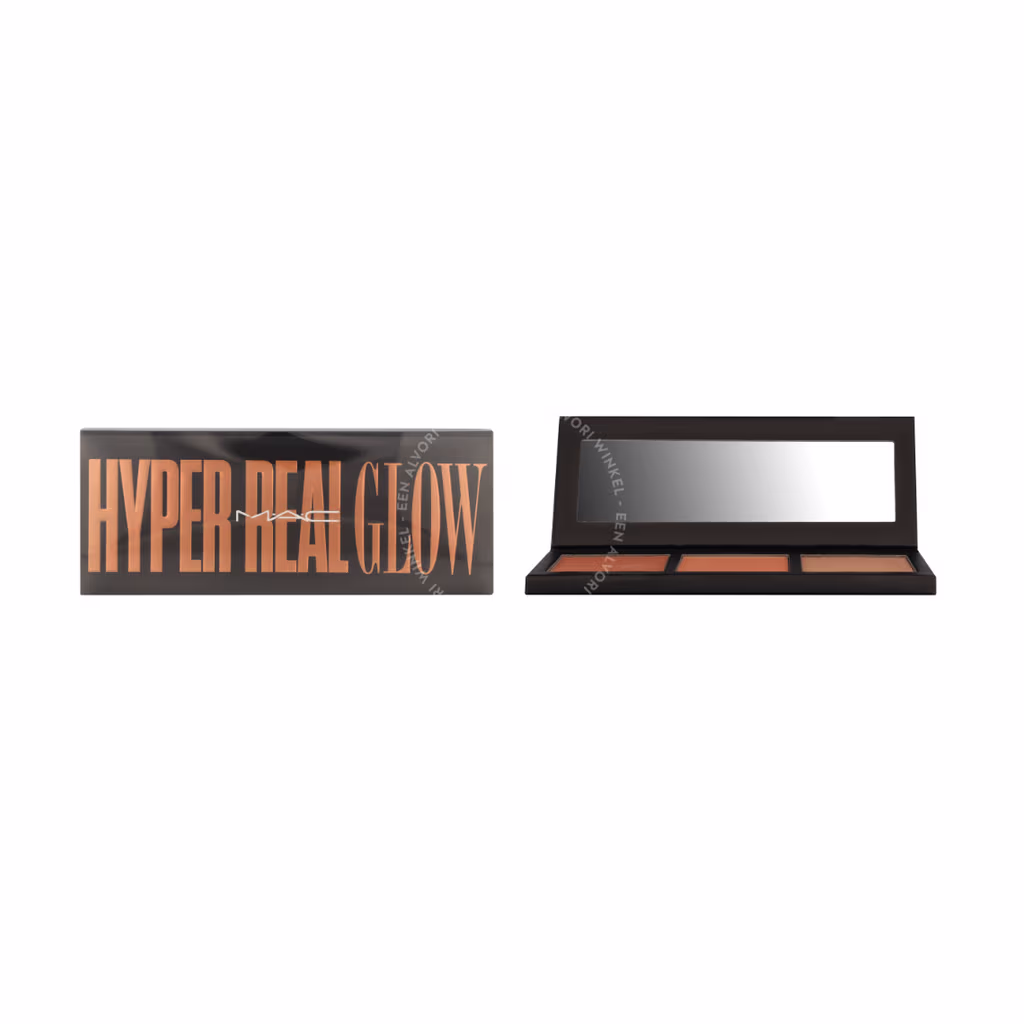 Mac MAC Hyper Real Glow Palette — Shimmy Peach - 3x4,5g — foto 3