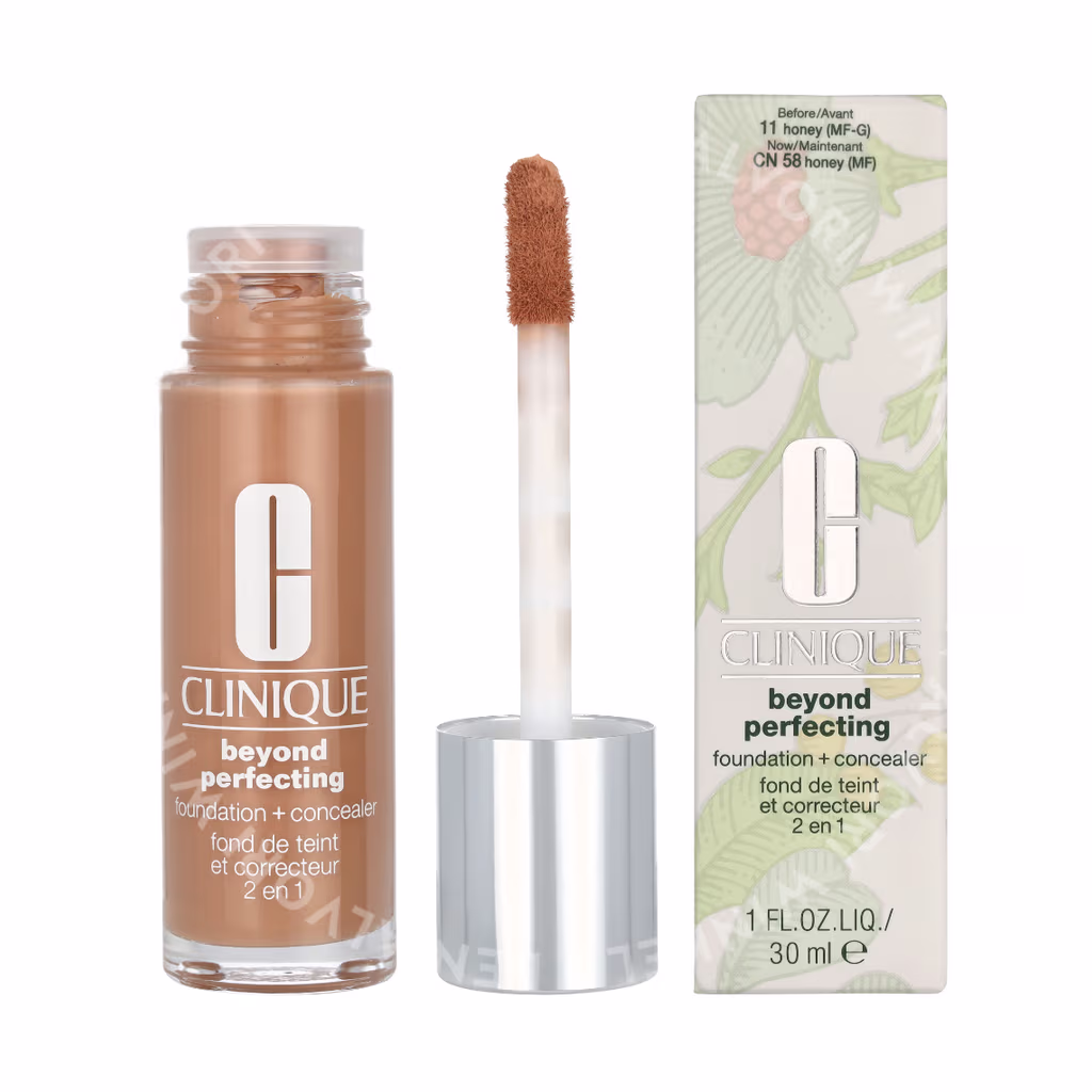Clinique Clinique Beyond Perfecting Foundation + Concealer — CN 58 Honey (MF) — foto 3