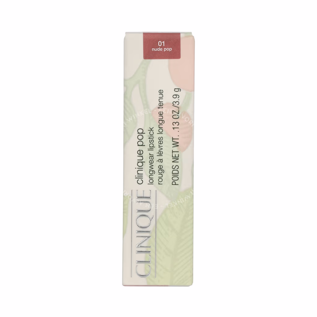 Clinique Clinique Pop Longwear Shine Lipstick — #01 Nude Pop — foto 2