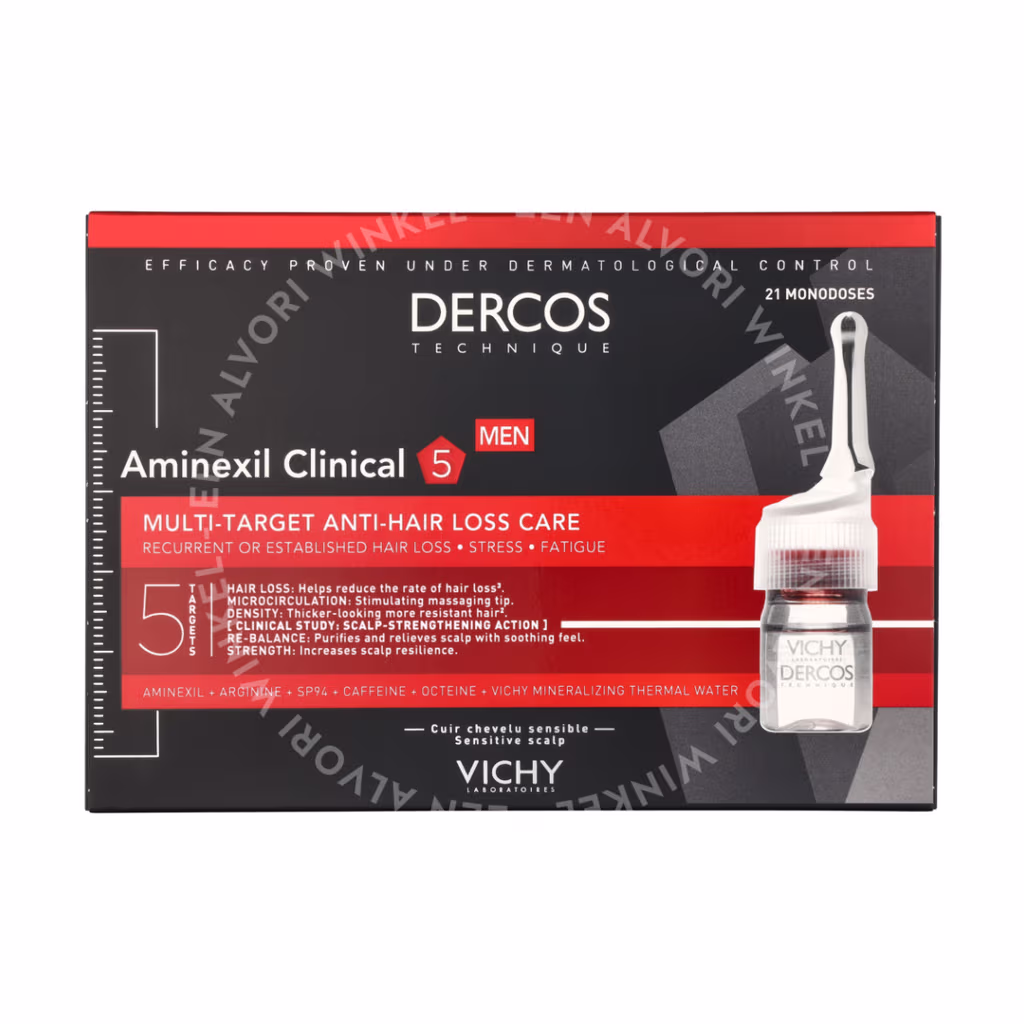 Vichy Vichy Dercos Aminexil Clinical 5 Men Multi-Target Anti-Hair Loss Care — foto 2
