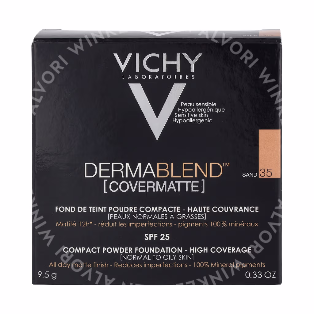 Vichy Vichy Dermablend Covermatte Compact Powder SPF25 — #35 Sand — foto 2
