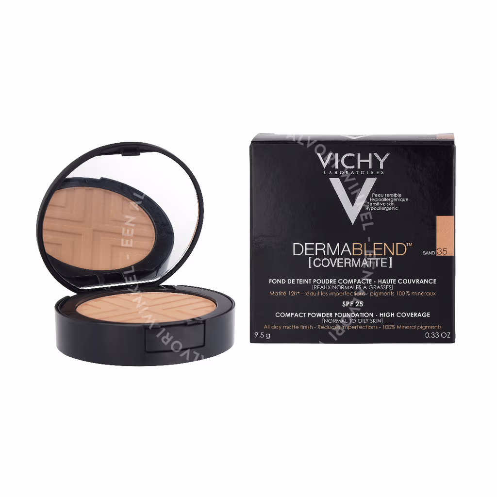 Vichy Vichy Dermablend Covermatte Compact Powder SPF25 — #35 Sand — foto 3