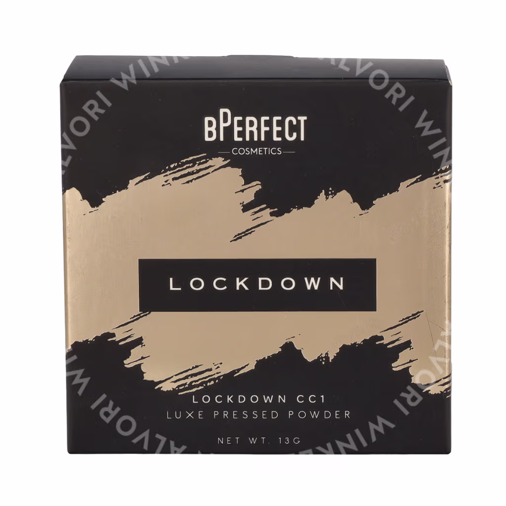 BPerfect BPerfect Lockdown Luxe Pressed Powder — CC1 — foto 2