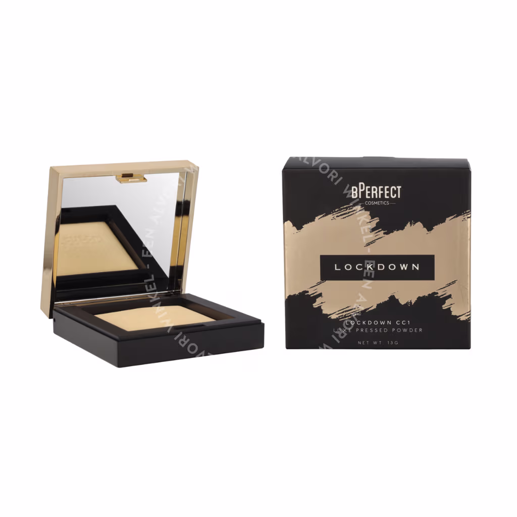 BPerfect BPerfect Lockdown Luxe Pressed Powder — CC1 — foto 3