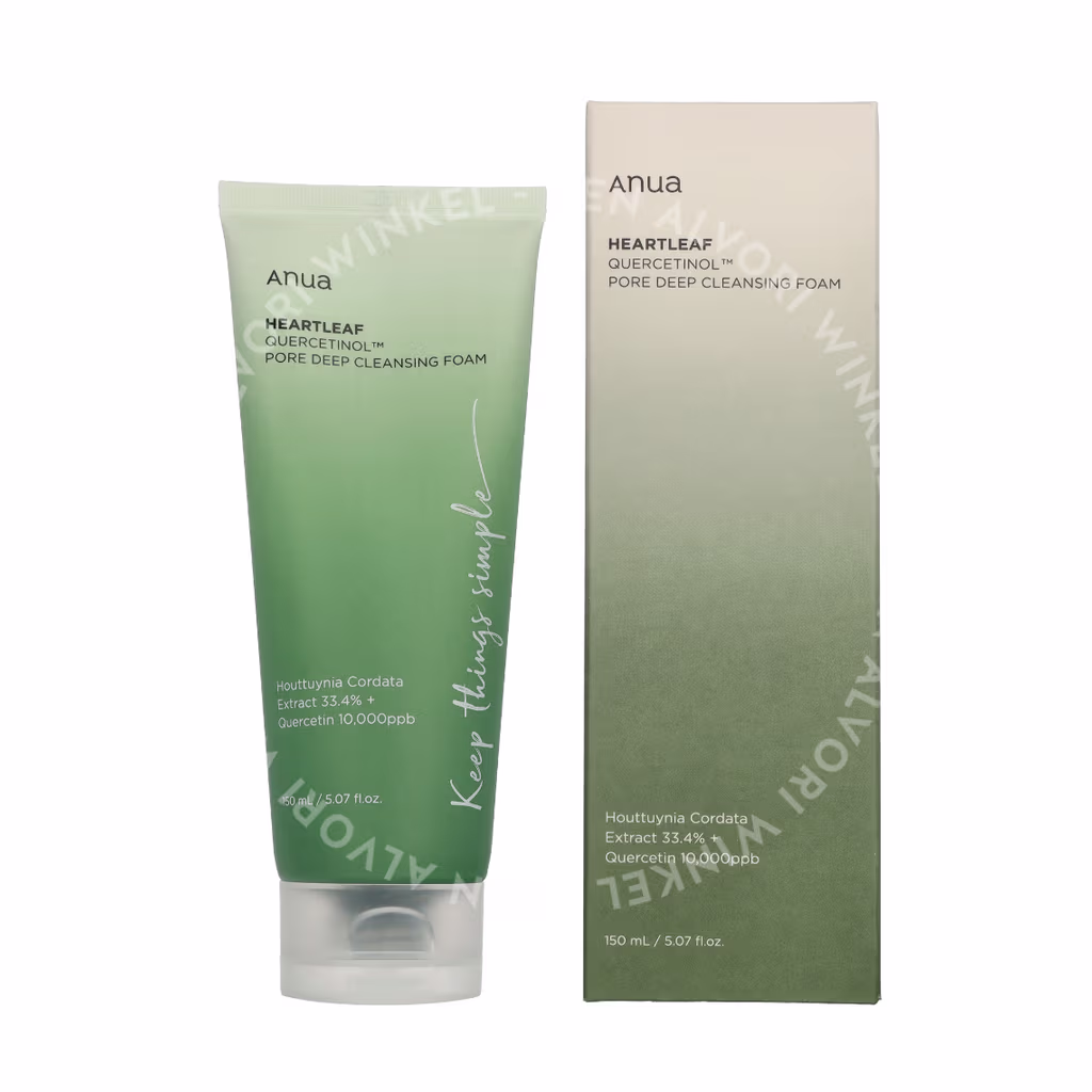 Anua Anua Heartleaf Quercetinol Pore Deep Cleansing Foam — foto 3