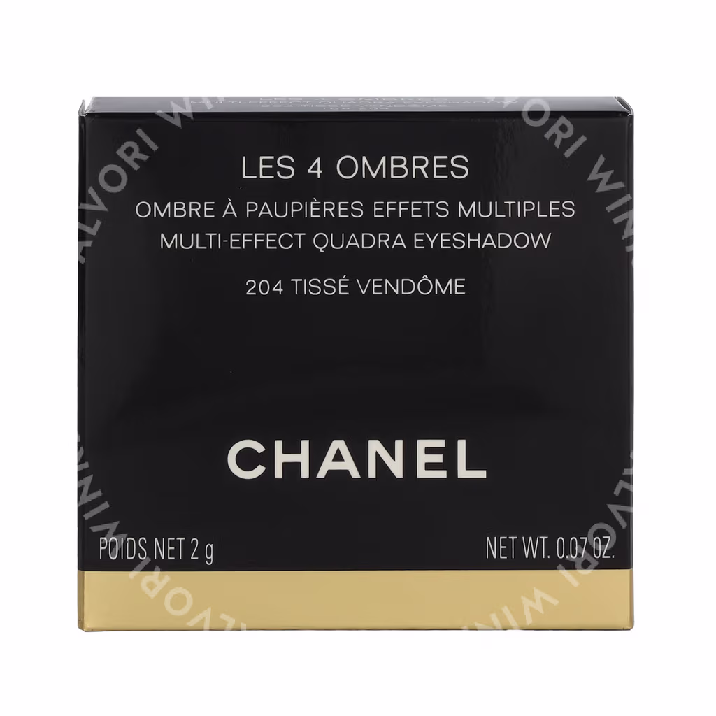 Chanel Chanel Les 4 Ombres Multi Effect Quadra Eyeshadow — #204 Tisse Vendome — foto 2