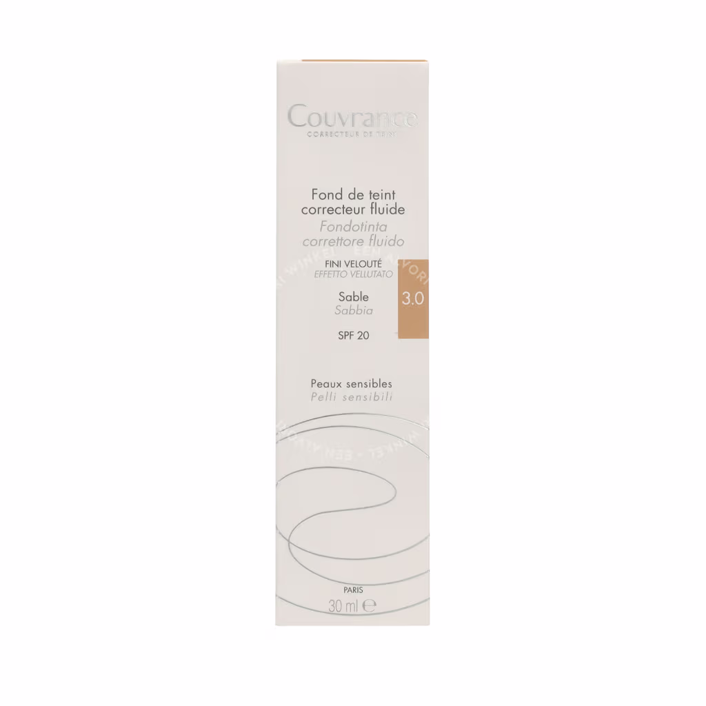 Avene Avene Couvrance Fluid Foundation Corrector SPF20 — #3.0 Sand — foto 2